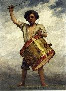 William Morris Hunt The Drummer Boy Sweden oil painting artist